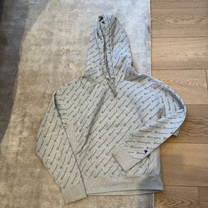 Champion Grey Hoodie